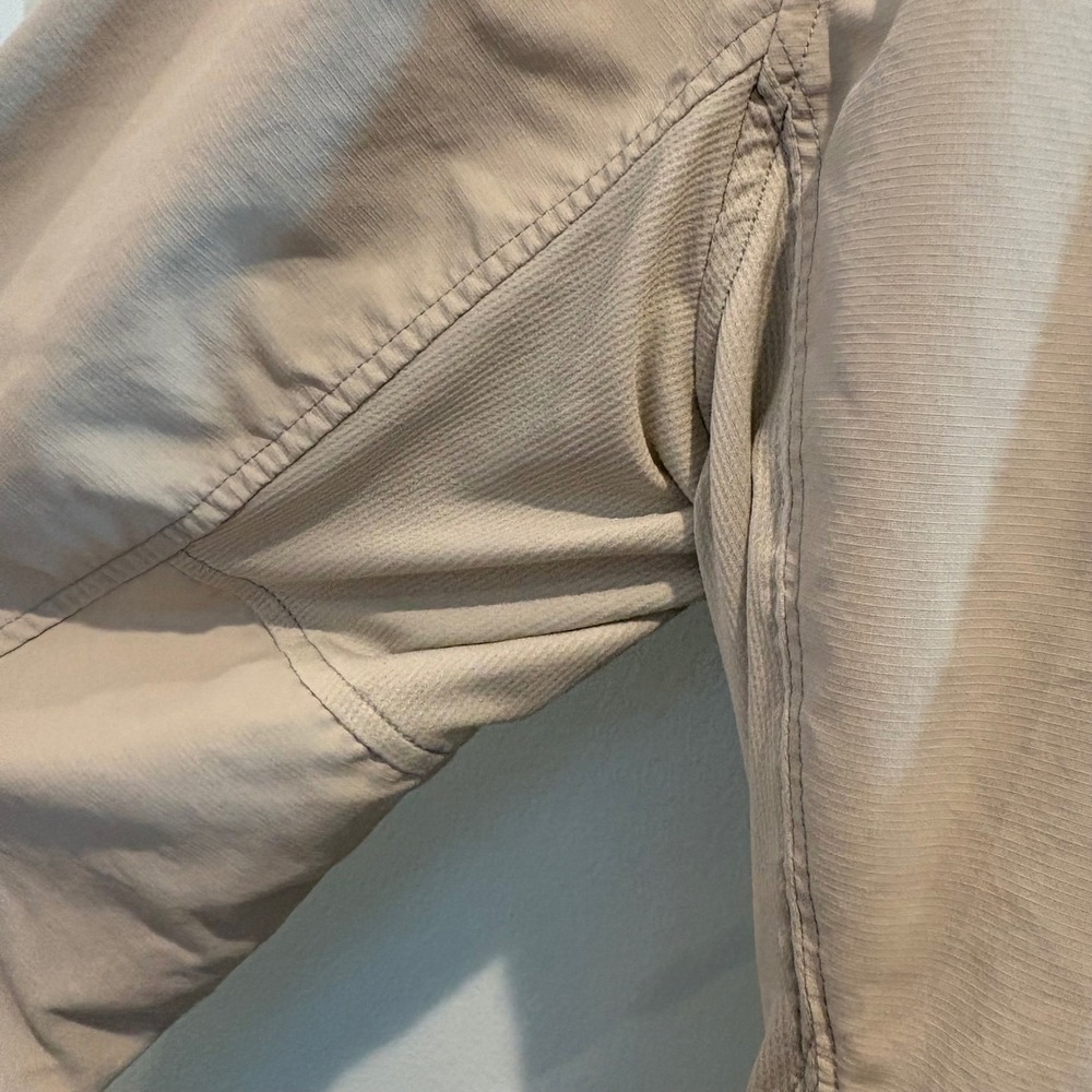 Kuhl Airspeed Men Large Tall Tan Vent Shirt Outdoor Hiking Fishing UPF - Picture 10 of 16